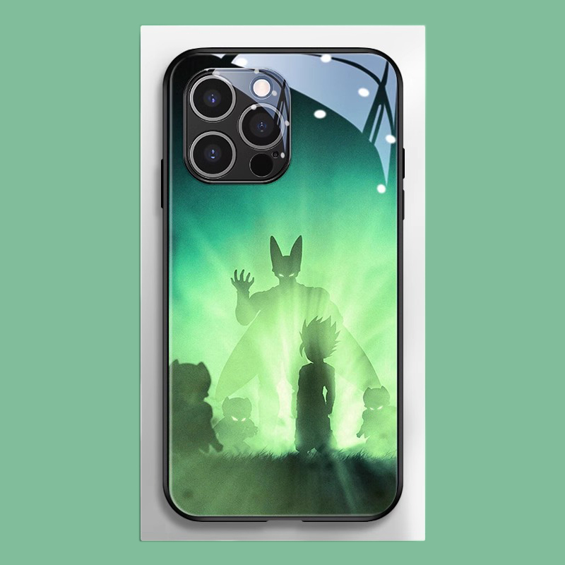 七龍珠蘋果15promax手機殼新款男iphone16動漫聯名11玻璃12mini悟空14創意x小衆8plus炫酷13周邊xs個性xr男款