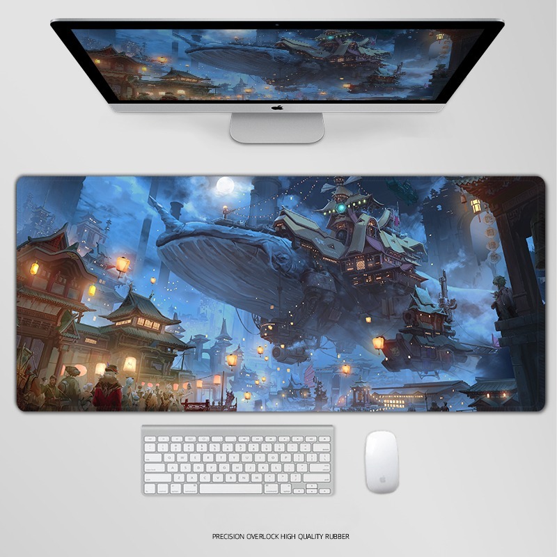 原神電競超大遊戲加厚防滑鼠標墊