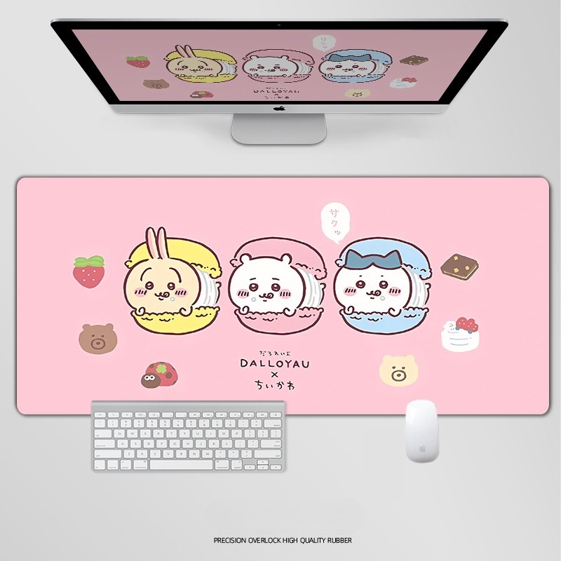chiikawa電競超大遊戲加厚防滑鼠標墊