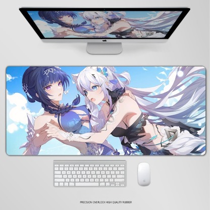 崩壞星穹鐵道電競超大遊戲加厚防滑鼠標墊