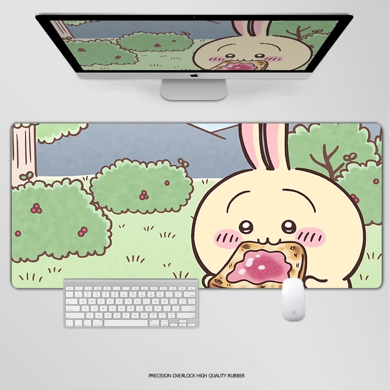 chiikawa電競超大遊戲加厚防滑鼠標墊