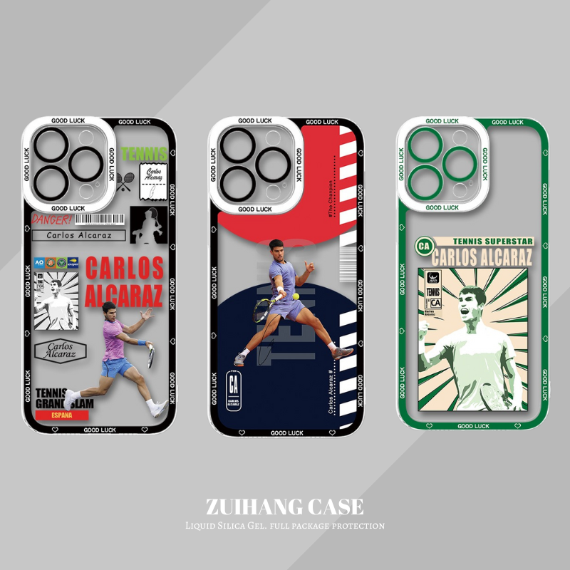 Carlos Alcaraz天使眼透明防摔軟殼