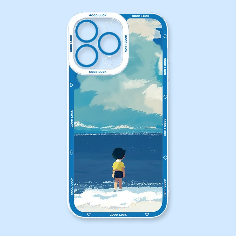 哆啦A夢天使眼透明防摔軟殼