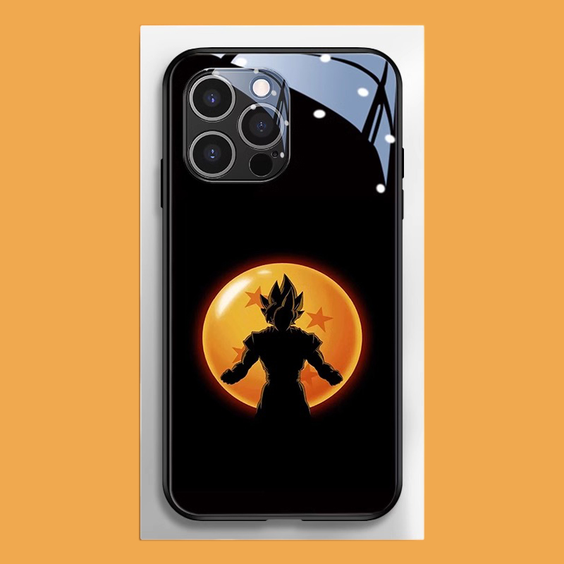七龍珠蘋果15promax手機殼新款男iphone16動漫聯名11玻璃12mini悟空14創意x小衆8plus炫酷13周邊xs個性xr男款