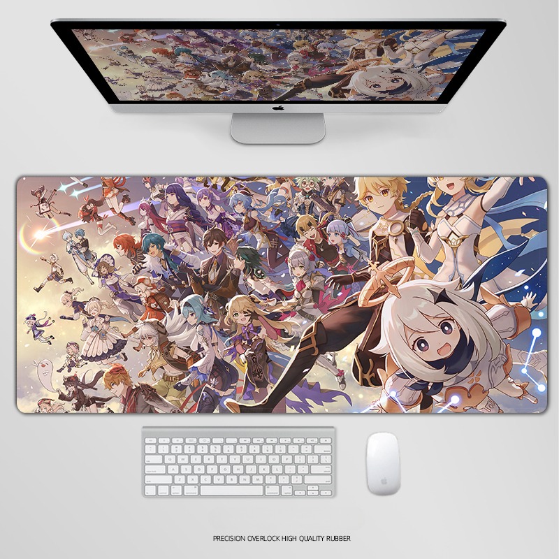 原神電競超大遊戲加厚防滑鼠標墊