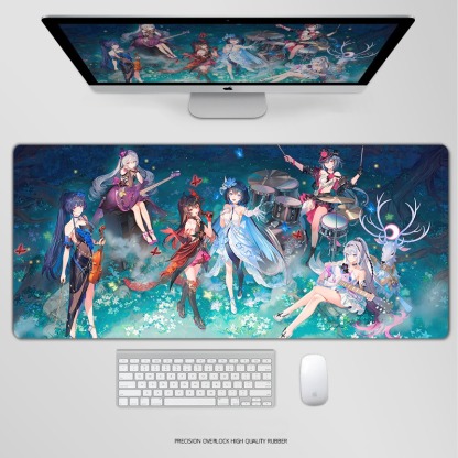 崩壞星穹鐵道電競超大遊戲加厚防滑鼠標墊