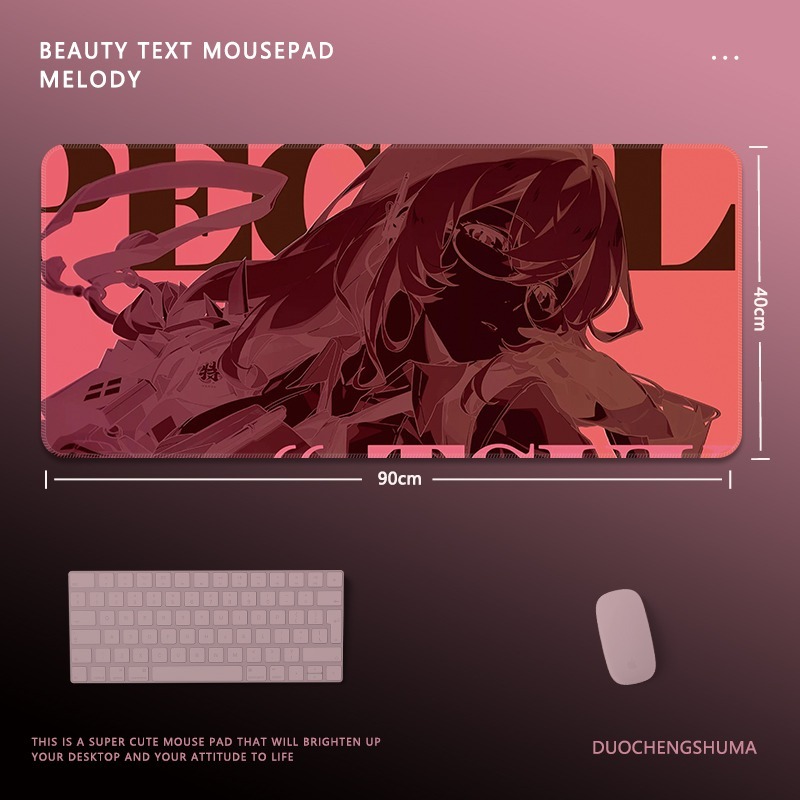 絕區零電競超大遊戲加厚防滑鼠標墊