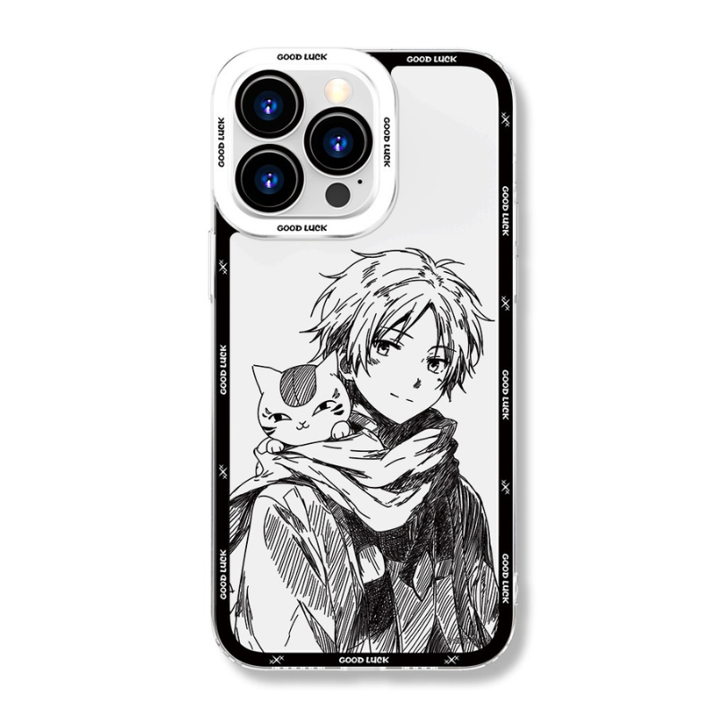 夏目友人帳天使眼透明防摔軟殼