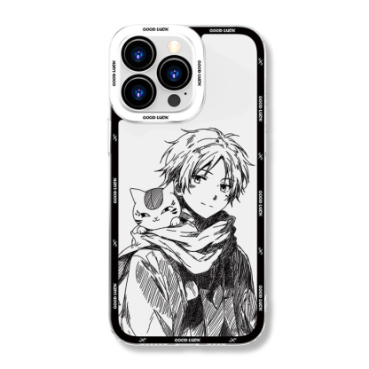 夏目友人帳天使眼透明防摔軟殼