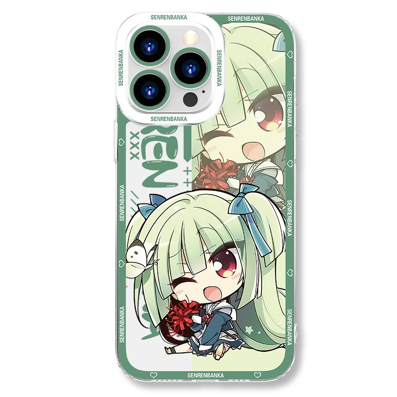 千戀萬花天使眼透明防摔軟殼