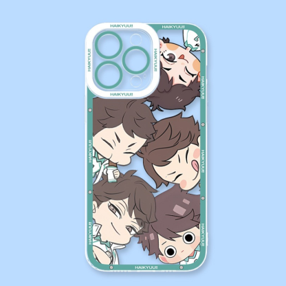 排球少年天使眼透明防摔軟殼