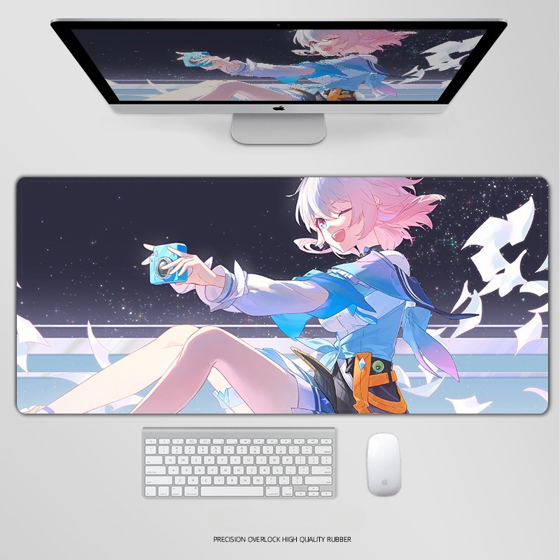 崩壞星穹鐵道電競超大遊戲加厚防滑鼠標墊