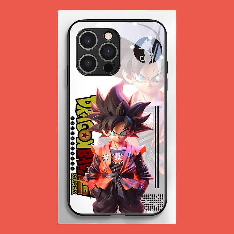 七龍珠蘋果15promax手機殼新款男iphone16動漫聯名11玻璃12mini悟空14創意x小衆8plus炫酷13周邊xs個性xr男款