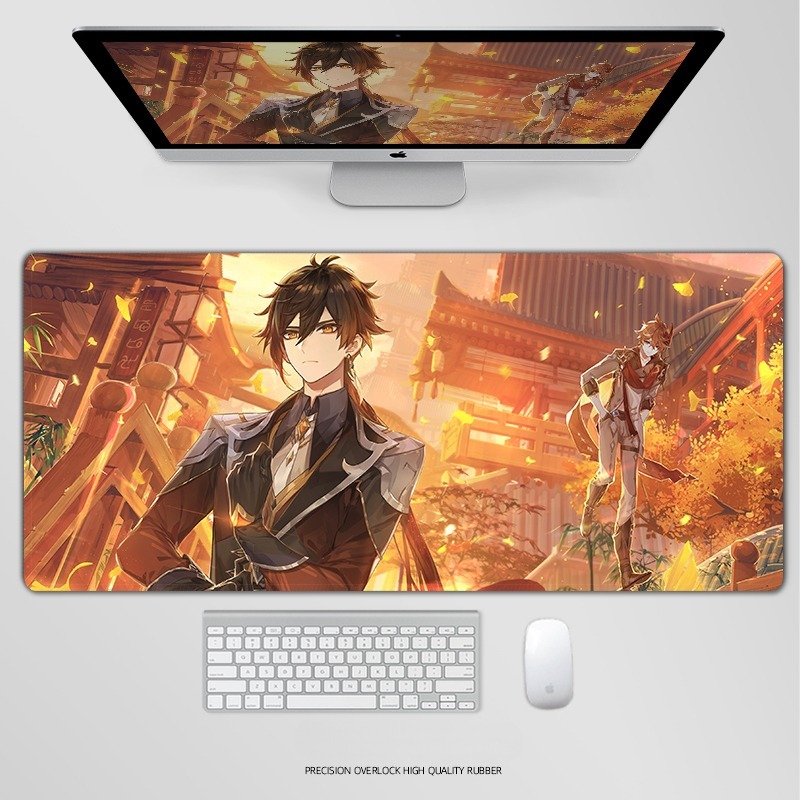 原神電競超大遊戲加厚防滑鼠標墊