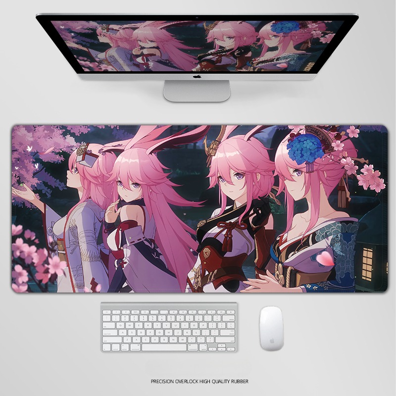 崩壞星穹鐵道電競超大遊戲加厚防滑鼠標墊