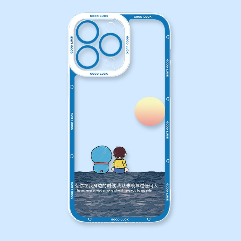 哆啦A夢天使眼透明防摔軟殼