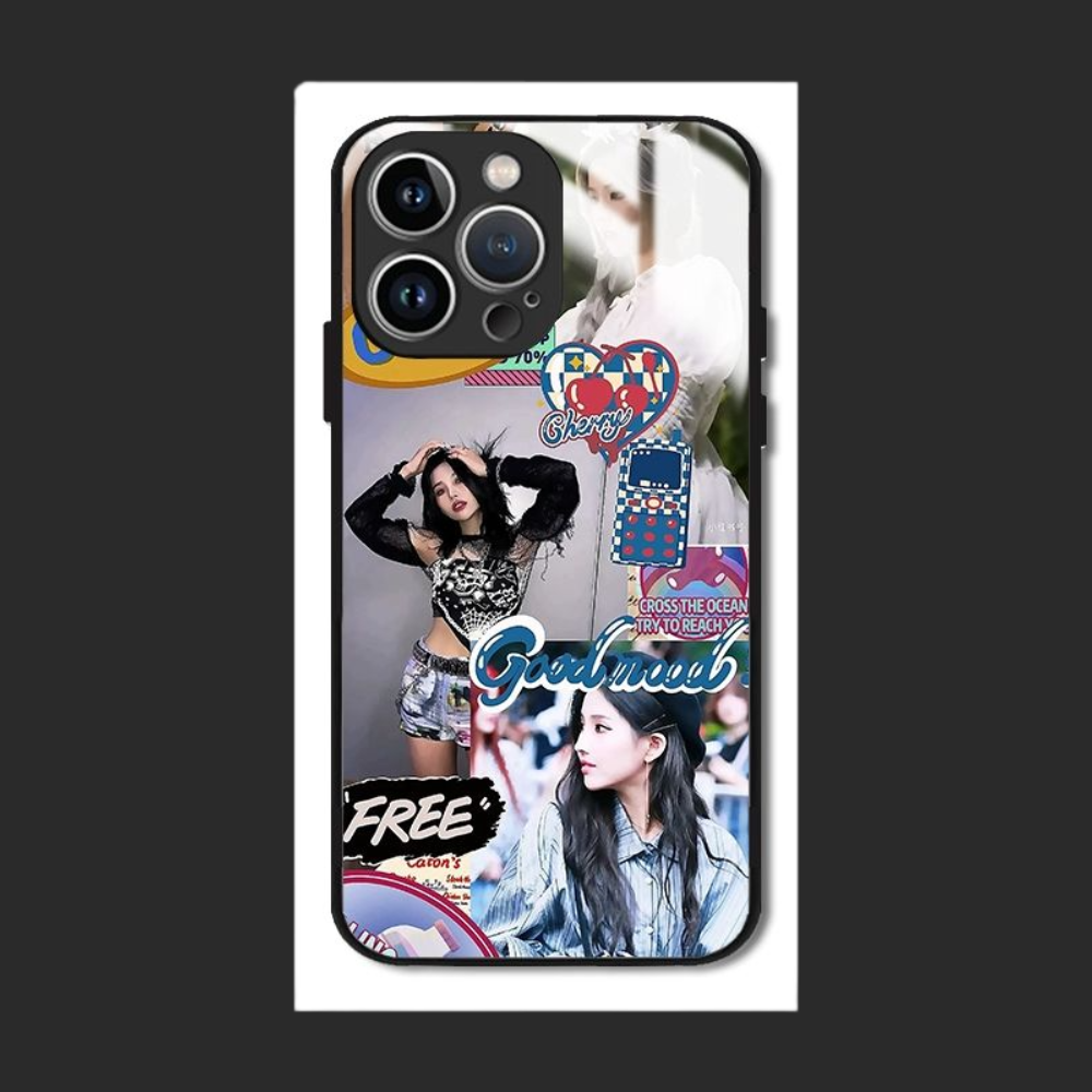 (G)I-DLE新款高清全包防摔玻璃殼-ZUIHANG SHOP