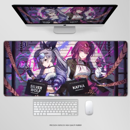 崩壞星穹鐵道電競超大遊戲加厚防滑鼠標墊