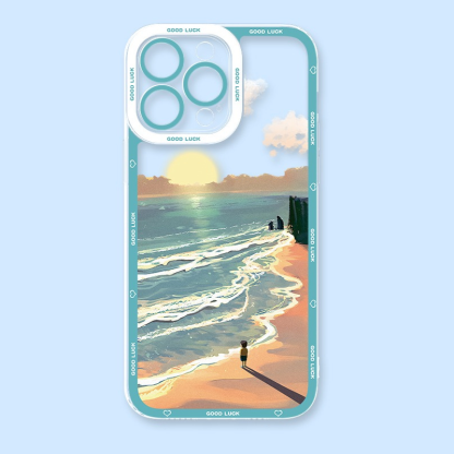 哆啦A夢天使眼透明防摔軟殼