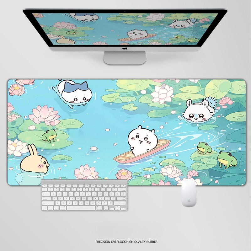 chiikawa電競超大遊戲加厚防滑鼠標墊