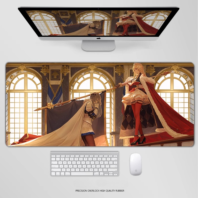 碧藍航線電競超大遊戲加厚防滑鼠標墊