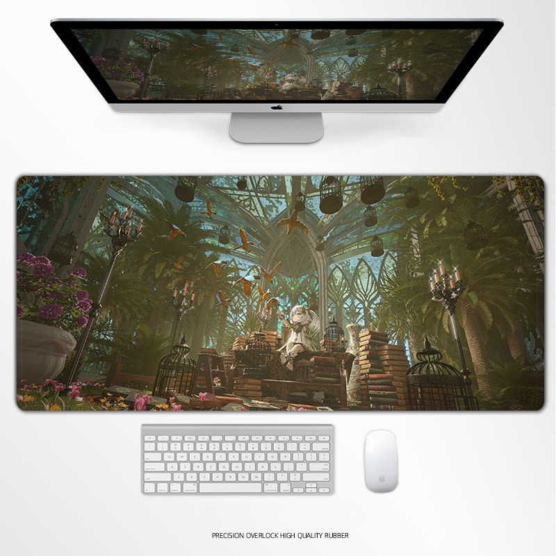 原神電競超大遊戲加厚防滑鼠標墊