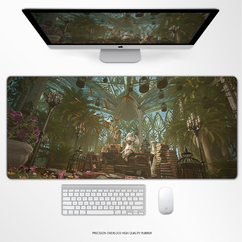 原神電競超大遊戲加厚防滑鼠標墊