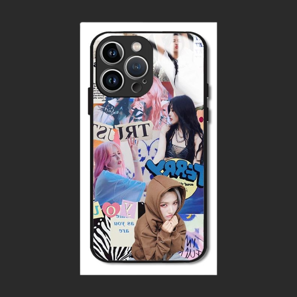 (G)I-DLE新款高清全包防摔玻璃殼-ZUIHANG SHOP