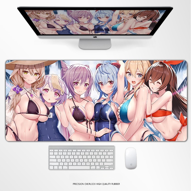 原神電競超大遊戲加厚防滑鼠標墊