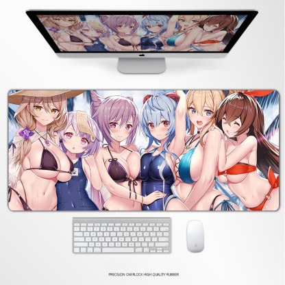 原神電競超大遊戲加厚防滑鼠標墊