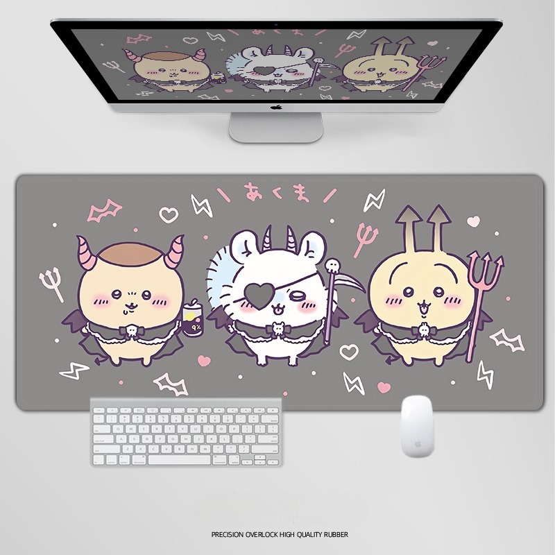 chiikawa電競超大遊戲加厚防滑鼠標墊