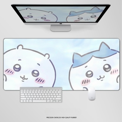 chiikawa電競超大遊戲加厚防滑鼠標墊