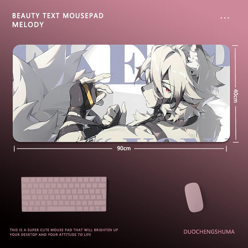 絕區零電競超大遊戲加厚防滑鼠標墊