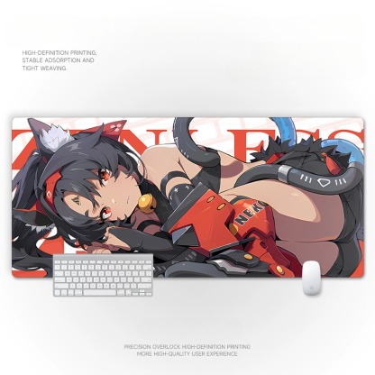 絕區零電競超大遊戲加厚防滑鼠標墊