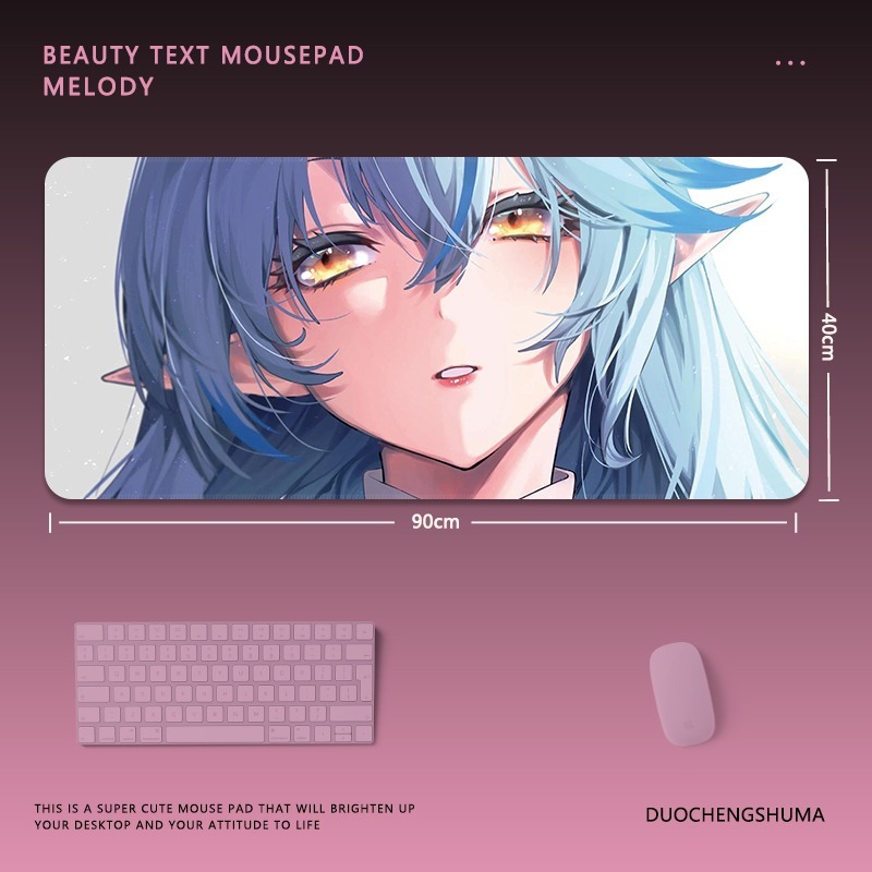 動漫電競超大遊戲加厚防滑鼠標墊