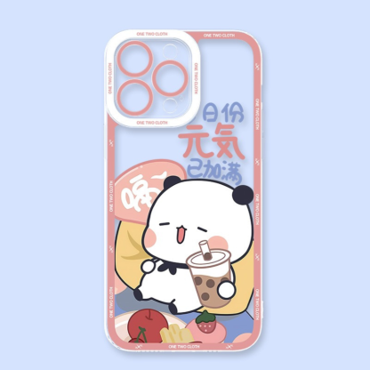 一二布布天使眼透明防摔軟殼