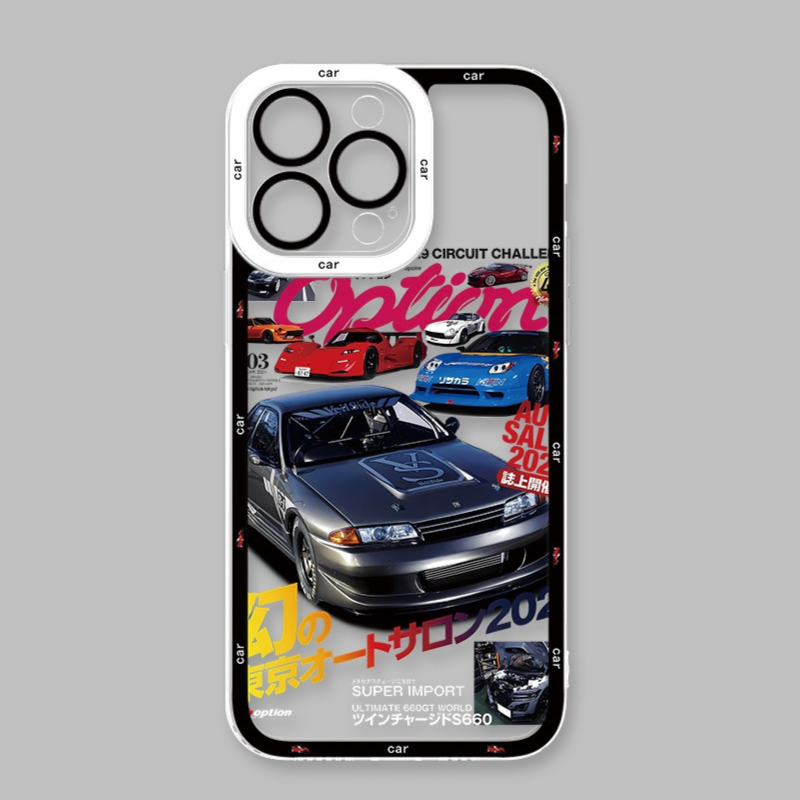 AE86賽車天使眼透明防摔軟殼