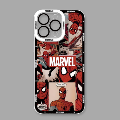 蜘蛛俠天使眼透明防摔軟殼