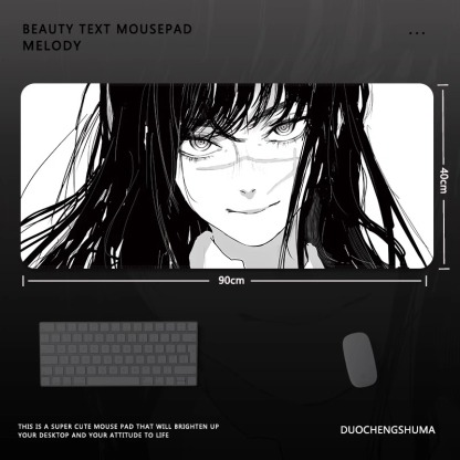 電鋸人瑪奇瑪電競超大遊戲加厚防滑鼠標墊