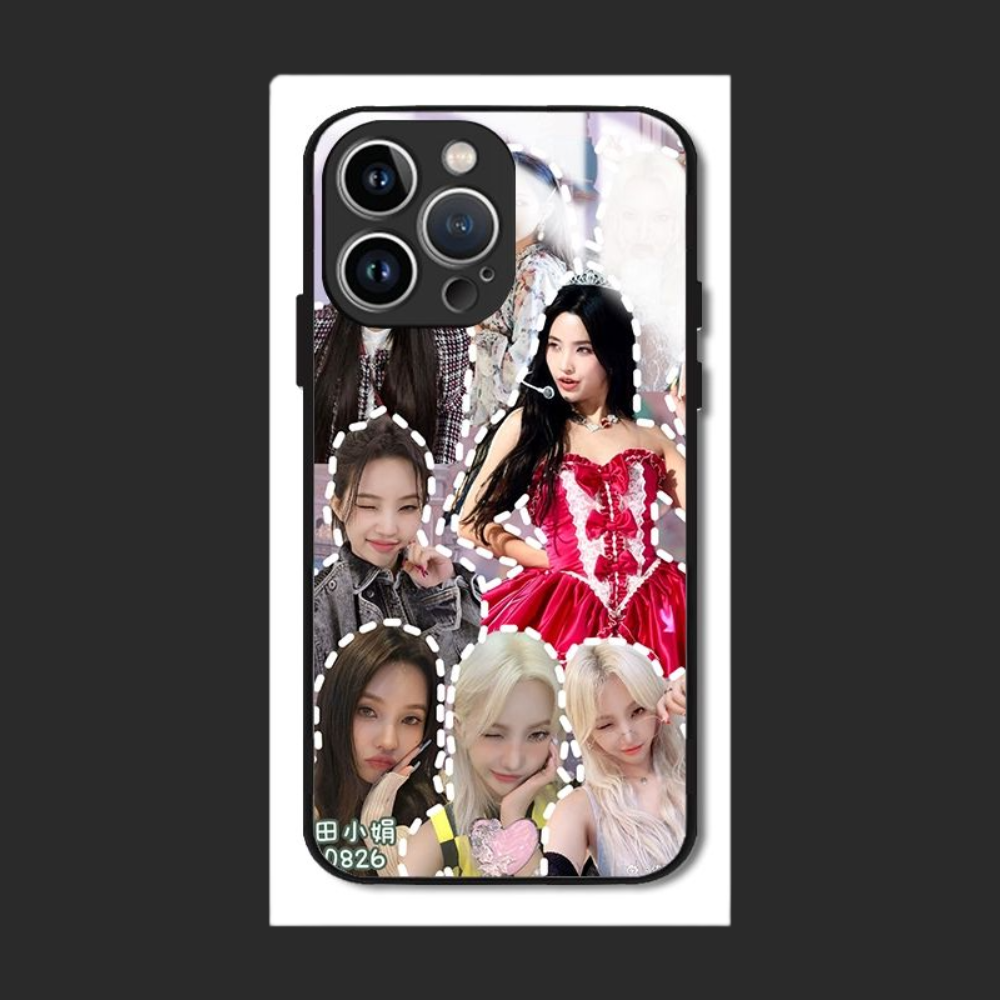 (G)I-DLE新款高清全包防摔玻璃殼-ZUIHANG SHOP