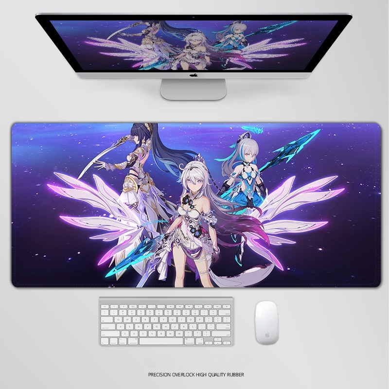 崩壞星穹鐵道電競超大遊戲加厚防滑鼠標墊