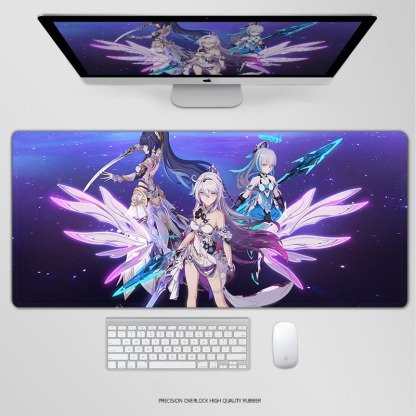 崩壞星穹鐵道電競超大遊戲加厚防滑鼠標墊