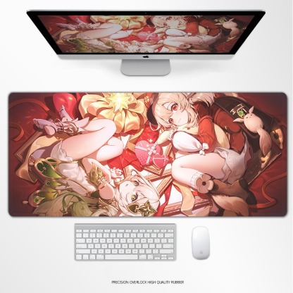 原神電競超大遊戲加厚防滑鼠標墊