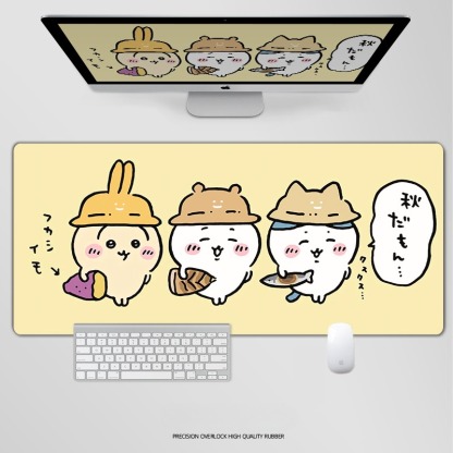 chiikawa電競超大遊戲加厚防滑鼠標墊