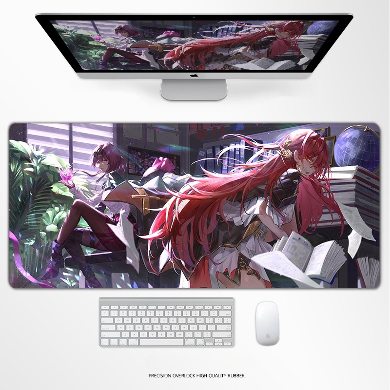 崩壞星穹鐵道電競超大遊戲加厚防滑鼠標墊