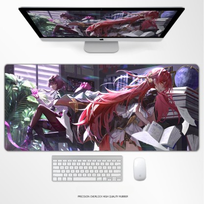 崩壞星穹鐵道電競超大遊戲加厚防滑鼠標墊