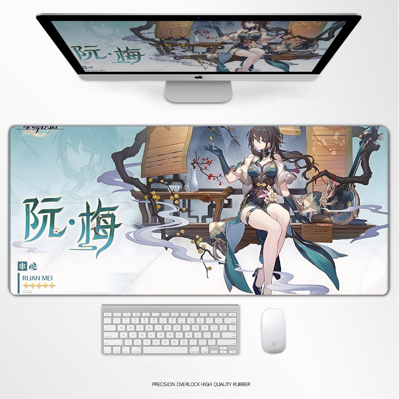 崩壞星穹鐵道電競超大遊戲加厚防滑鼠標墊