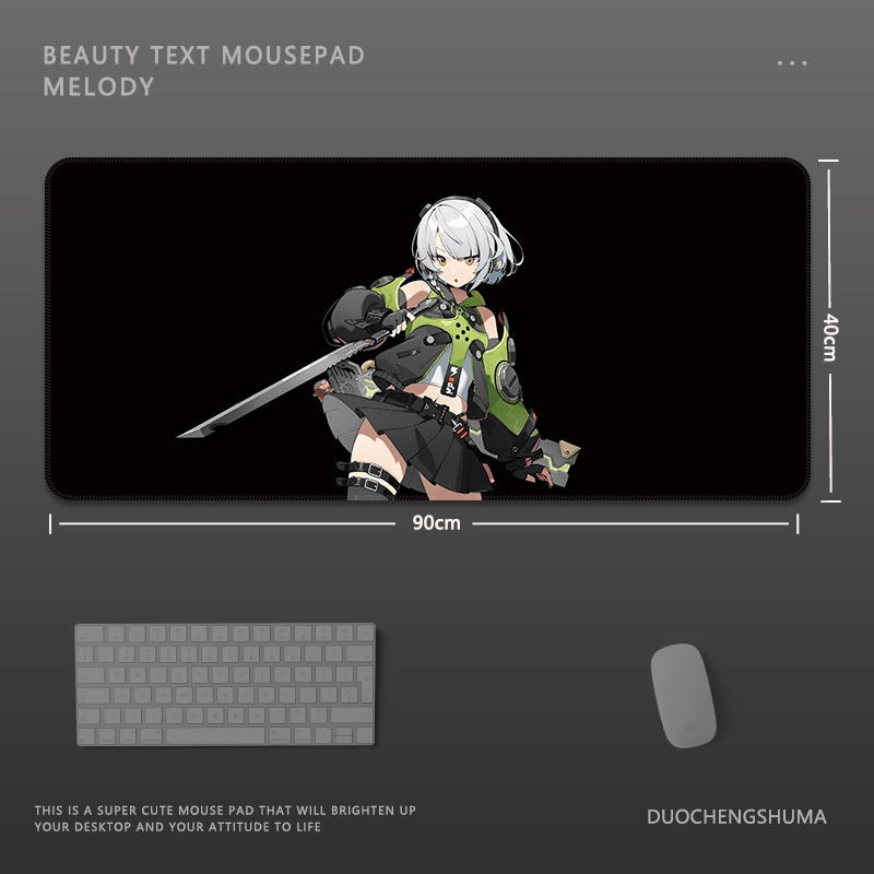 絕區零電競超大遊戲加厚防滑鼠標墊