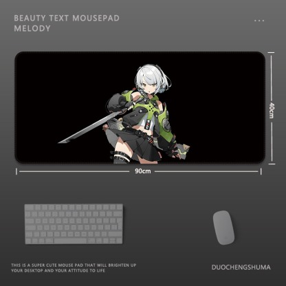 絕區零電競超大遊戲加厚防滑鼠標墊