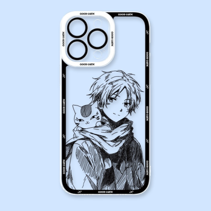 夏目友人帳天使眼透明防摔軟殼